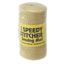 0,16 €/m Orig.PES Garn schwarz grob gewachst (160m Spule), GA29