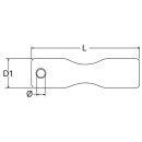 Allen Dogbone/ Tauwerkknochen 8mm, HA8608
