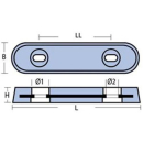 Alu-Rumpfanoden ca.250mm ca. 1000g, MA1140A