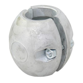 Alu-Wellenanode "Kugel" für Ø25mm, MA3250A