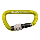 Alu-Karabiner TRAPPER SCREW SLEEVE asym. gemischt,...
