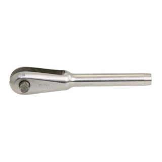 Gabelterminal Edelst.-schlanke Form-4mm Drahtseil, PH720604