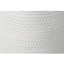 Seil PP 8-fach geflochten weiß 6mm-Spule a 30 mtr.,...