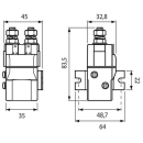 Relaisbox 150A 12V IP66 (T6315-12), QET631512000