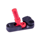 OPTIPARTS Ersatz Pinneausleger-Gummi mit Leine, RB2950