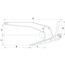 Rocna Anker 25kg Edelstahl, RO1025
