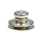 LOXX® Obert.klein m.Schlüssel Messing vern. VP 4St, TX01-4SB