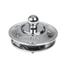 LOXX® Stoff-UT chrom Scheibe lang VP= 10St, TX23L-10