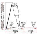 LENCO Standard Trimmklappen Set 12"x12", UL15007