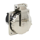 MARINCO Edelstahl US-Einbaustecker 230V 32A...