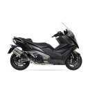 IXIL L5X-Hyperlow-Komplettanlage Kymco AK 550, Dualexit, mit Kat., E-geprüft, (Euro4), 176-0350