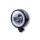 HIGHSIDER LED Scheinwerfer FLAT TYP 9 mit Standlichtring, schwarz, untere Befestigung, 223-194