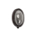 HIGHSIDER 7 Zoll LED-Hauptscheinwerfer FRAME-R1 Typ 8, schwarz, untere Befestigung, 223-257