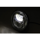 HIGHSIDER 5 3/4 Zoll LED-Scheinwerfer FRAME-R2 Typ 7, schwarz, untere Befestigung, 223-275