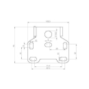 HIGHSIDER AKRON-RS PRO, Kennzeichenhalter Universal Typ...