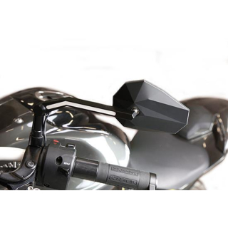 HIGHSIDER STEALTH-X3 Spiegel mit LED Positionslicht, 301-452