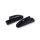 HIGHSIDER CNC Verkleidungsspiegel Adapter FB-1 lang, schwarz, Set, 304-030