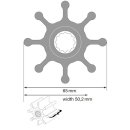 Johnson Impeller für F7 Pumpe, MC97/EPDM 09-1028BT-1