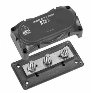 BEP dist. Schiene 500A 3x10mm MC10 Kappen 703-500A