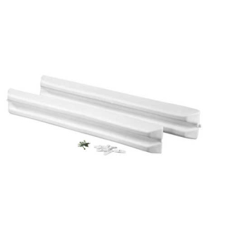 PLASTIMO Stegschutz, weis, 940x85x44mm 57407