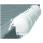 PLASTIMO Bumper 3/4, standard, weiss,18x40cm 38082