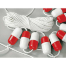 PLASTIMO Schwimmkörper Rot/Weiß 16381