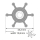 Johnson Impeller für TA3P Pumpe, Nitril 09-1052S-9