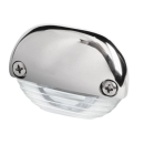 Hella LED-Stufenleuchte Edelstahl Kaltweiss 12/24 2JA 958...
