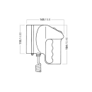 Aquasignal BREMEN Hand-Scheinwerfer 12V/50W 3313004000