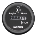 Vetus Betriebsstundenzähler, schwarz, 12/24 Volt HOURCB