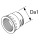 Webasto Ueberwurfmutter fuer Ausstroemer D90 1320468A