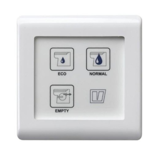 Vetus Schaltpaneel für TMW Toiletten 12/24 Volt TMWBP