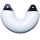 PLASTIMO ARC Fender ,weiß 65560