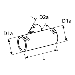 Webasto Abzweigstueck D90-60-90 45 Grad 1320707A
