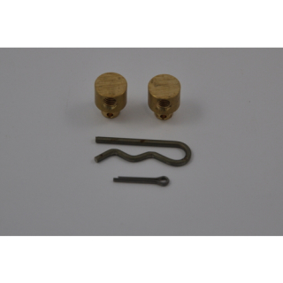 TFX Drehzapfen-Satz mit Splint und Spange 190008