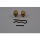 TFX Drehzapfen-Satz mit Splint und Spange 190008