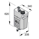 Vetus Schmutzwassertank 25 Ltr. WW25W