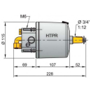 Vetus Hydraulik-Pumpe HTP20, 10 mm, schwarz HTP2010RB