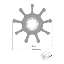 Johnson Impeller für F9 Pumpe, Neopren 09-802B