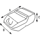 PLASTIMO Aussenbordertank mit Fuellstand 30 ltr. 44805