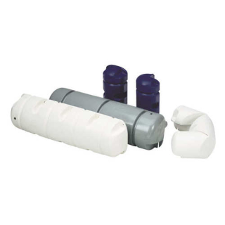 PLASTIMO Bumper 3/4, ausgeschäumt, weiss,25x90cm 37783