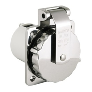 Marinco EZ LOCK INOX 16A 303SSEL-BXPK