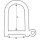 PLASTIMO D.12MM HR ST.S BOW SHACKLE 403746