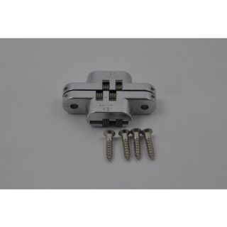 PLASTIMO ST.S/BRASS FLUSH-FIT HINGE 43MM 421576