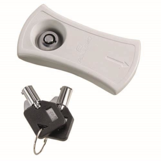 PLASTIMO KIT LOCKER WHITE FOR ACCESS HATCH 65388