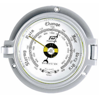 PLASTIMO 3 ZOLL BAROMETER CHROM MATT 35884