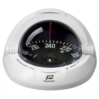 PLASTIMO Kompaß OFF115 Weiß Einbau,Weiß concave R 60989