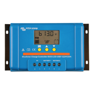 Victron BlueSolar PMW DUO LCD&USB 12/24V-20A SCC010020060