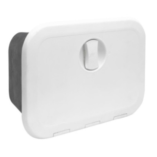 PLASTIMO Zugangsluke mit Box Schwarz 64808
