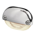 Hella LED-Stufenleuchte Edelstahl Warmweiss 12/24 2JA 958...